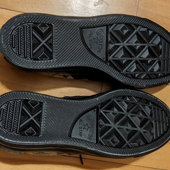 Rainbow Oil Slick Converse Sneakers - Picture 4 of 5